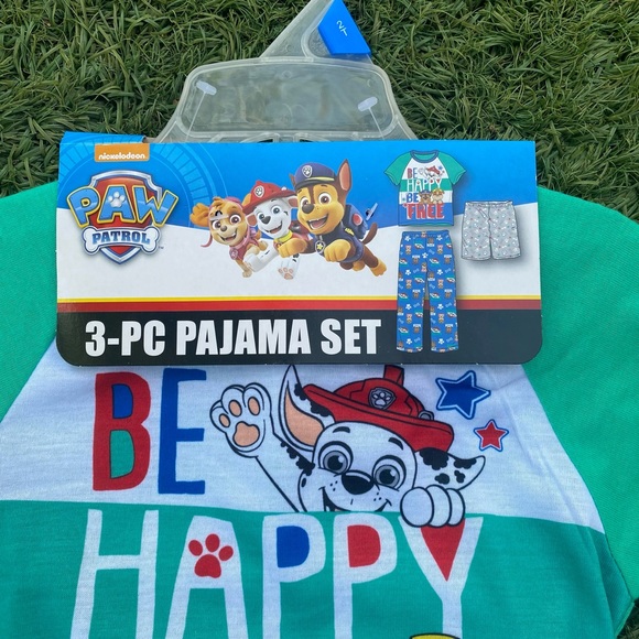 Nickelodeon Paw Patrol 3 Piece Set Boy Pajama 2T - Picture 4 of 5